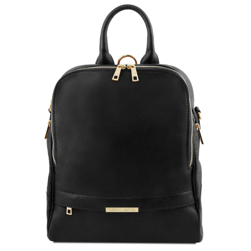 TL Bag Leder-Rucksack Schwarz TL Bag Leder-Rucksack Schwarz